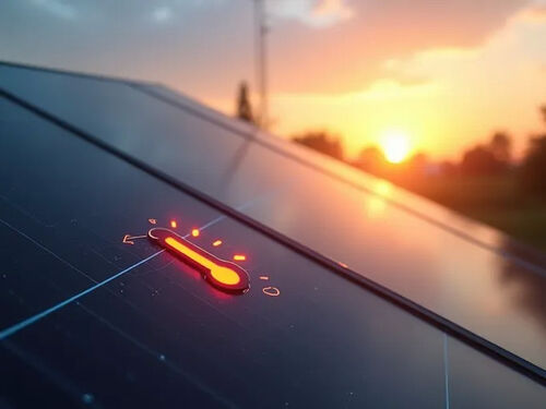 Latest company blog about Solar Panel Efficiency Boosted by Backmodule Temperature Sensors