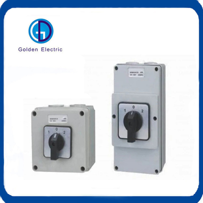 Guter Preis 500V 3-Phasen-Quadratwechselschalter IP66 Australien-Standard 20A 32A 40A 63A Wasserdicht Industrie Online