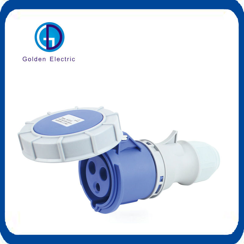 16A 32A 63A 125A Industrial Socket Plug with Cover Socket IP 67 Type ...