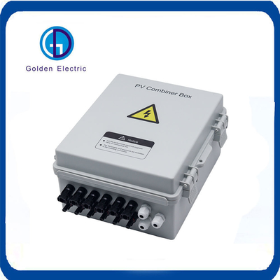 부식 저항성 IP65 32A PV 배열 결합 상자 6 in 1 Out 사용자 정의