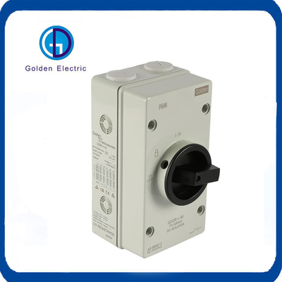외관 방수막 시리즈 1000V 1500V 16A 25A 32A 태양광 PV DC 격리 스위치