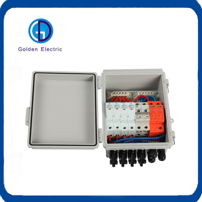 Güneş Enerjisi 2 String PV Kombiner Kutusu Su geçirmez IP65 Hızlı Kurulum