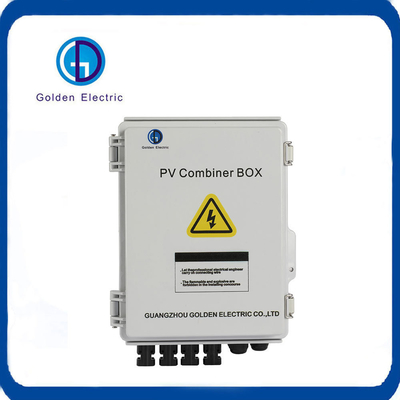 Güneş Enerjisi 2 String PV Kombiner Kutusu Su geçirmez IP65 Hızlı Kurulum