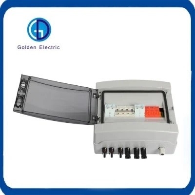 Plastik DC Güneş PV Kombiner Kutusu 550V 4input 1output PV Kutusu İzleme ile
