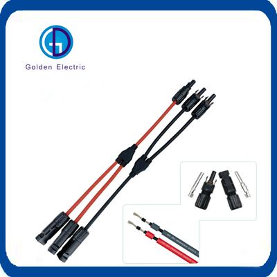 Buen precio Conector de cable IP67 Mc4 impermeable con tipo de interfaz CC/DC Material de terminales de cobre en línea