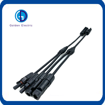 DC/DC 인터페이스 타입 구리 터미널 소재의 방수 IP67 Mc4 케이블 커넥터