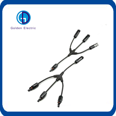 PV Mc004-3t1 Konektor Bulat 1500V/30A Kompatibel dengan Mc4 Integrasi PV004-3t1