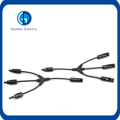 PV Mc004-3t1 Konektor Bulat 1500V/30A Kompatibel dengan Mc4 Integrasi PV004-3t1