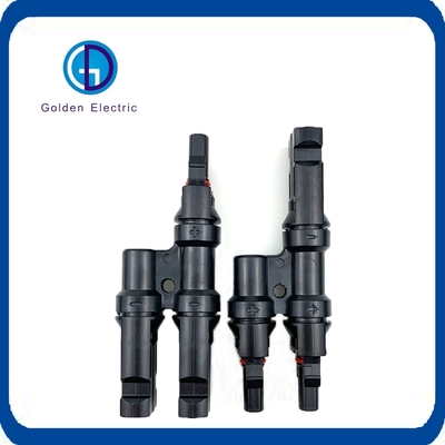 قیمت خوب ایالات متحده 0.8 / قطعه ولتاژ نامی 600 ولت UL Mc4 اتصال خورشیدی 2 در 1 شاخه اتصال PV چندگانه آنلاین