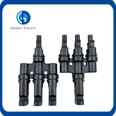 قیمت خوب Mc4 3 در 1 خارج کانکتور برای سیستم خورشیدی PV چندگانه کانکتور مواد مسکن PPO آنلاین