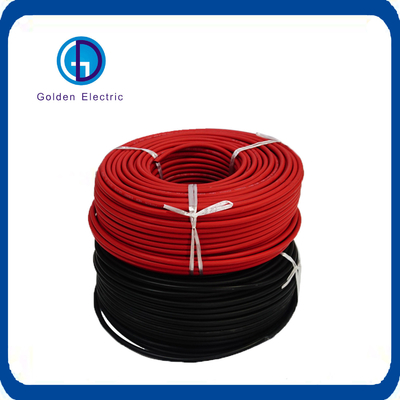 Bon prix Cable photovoltaïque solaire rouge/noir 1,5 mm2 Matériau du noyau du fil avec connecteurs Mc4 en ligne