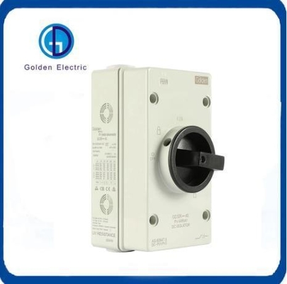 Özelleştirilebilir IP66 Güneş DC İzolatör Değiştiricisi Gerçek Zamanlı Algılama ile Kolay Çalışma