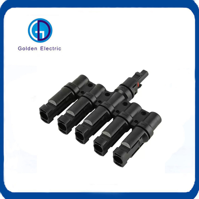 قیمت خوب PV004-T5 30A 5 به 1 شاخه خورشیدی چند فلوئوتریک اتصال Mc4 اتصال برای سیستم خورشیدی PV آنلاین