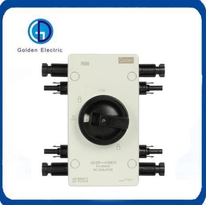 DC1200V 32A 격리 단속 스위치 태양 연결기 Mc4 IP66에 대한 쉬운 설치