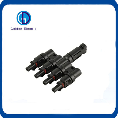Giá tốt. IP67 mức độ bảo vệ Adaptor PV Connector 1500V/30A T4 4 trong 1 cho Hệ thống năng lượng mặt trời trực tuyến