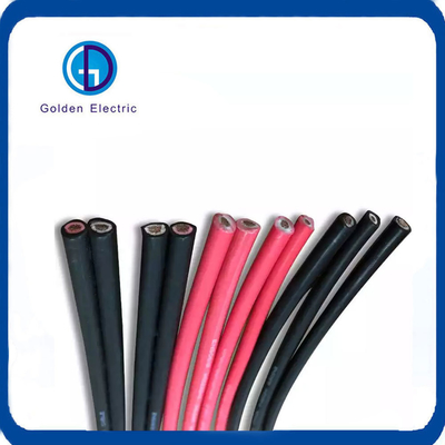 10mm2 16mm2 Kırmızı/Siyah Güneş Kablosu Güneş Santralleri için Güneş PV Kablosu Dağıtım Sistemi