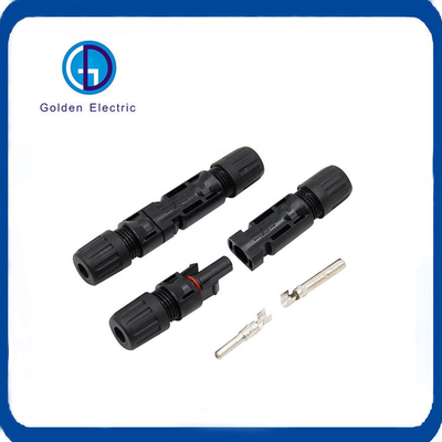 Buen precio 30A Adaptador impermeable masculino/femenino DC 1000V Mc4 Conector solar Conector de cable fotovoltaico en línea