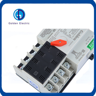 نصب ریل DIN 2p Ats سوئیچ انتقال خودکار 16A AC 400V عملیات ایمنی