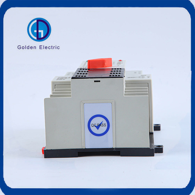 نصب ریل DIN 2p Ats سوئیچ انتقال خودکار 16A AC 400V عملیات ایمنی