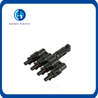 Kháng bụi Mặt trời MC4 Connector Dễ cài đặt Đối với hệ thống Photovoltaic chi nhánh T