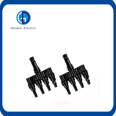 Kháng bụi Mặt trời MC4 Connector Dễ cài đặt Đối với hệ thống Photovoltaic chi nhánh T