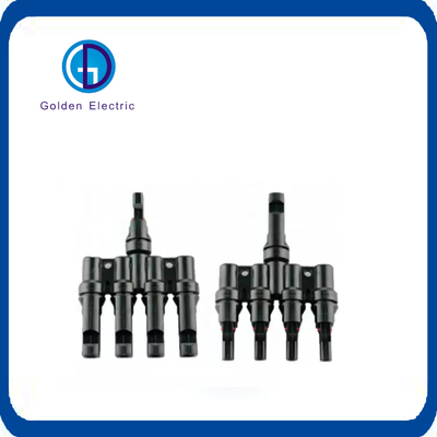 Kháng bụi Mặt trời MC4 Connector Dễ cài đặt Đối với hệ thống Photovoltaic chi nhánh T