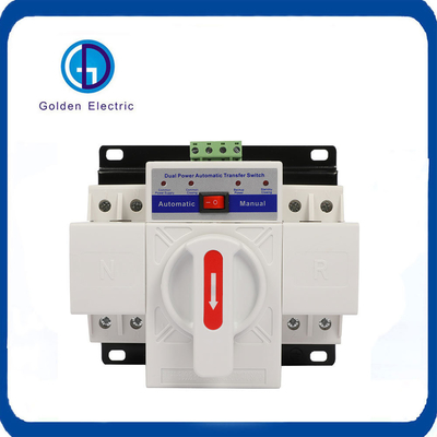 Gdq2 Series ATS 63A 2p 3p 4p Bộ chuyển đổi tự động hai nguồn Bộ chuyển đổi tự động điện