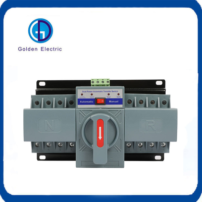 Generatör Otomatik Transfer Değiştiricisi Elektrikli 63A 2P 3P 4P AC230V ATS