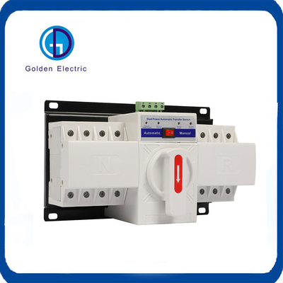 Generatör Otomatik Transfer Değiştiricisi Elektrikli 63A 2P 3P 4P AC230V ATS