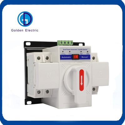 Generatör Otomatik Transfer Değiştiricisi Elektrikli 63A 2P 3P 4P AC230V ATS
