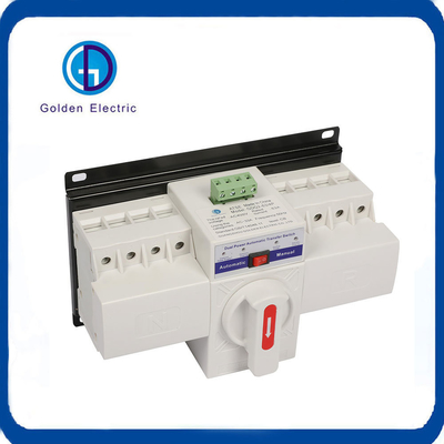 Generatör Otomatik Transfer Değiştiricisi Elektrikli 63A 2P 3P 4P AC230V ATS