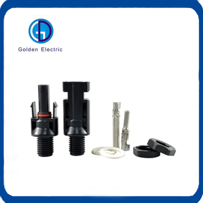 Dễ dàng cài đặt 2 pin đầu nối cáp năng lượng mặt trời cho 1000VDC 30A lắp đặt tấm pin mặt trời