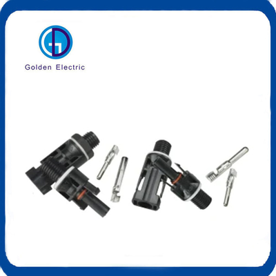 Dễ dàng cài đặt 2 pin đầu nối cáp năng lượng mặt trời cho 1000VDC 30A lắp đặt tấm pin mặt trời