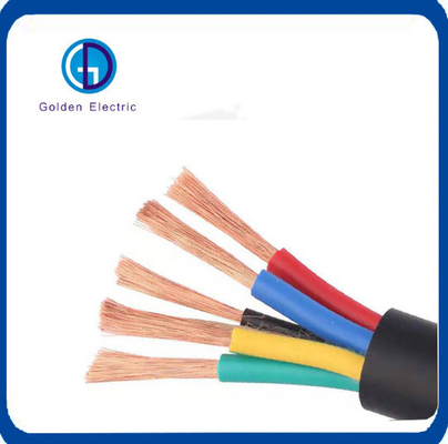 750V 3 çekirdek 1.5mm2 Esnek Güneş Paneli DC Tel Kauçuk yalıtımlı kaplı