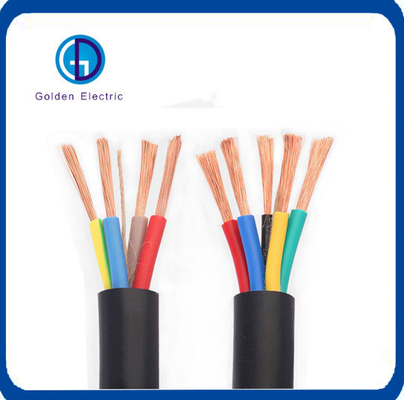 750V 3 çekirdek 1.5mm2 Esnek Güneş Paneli DC Tel Kauçuk yalıtımlı kaplı