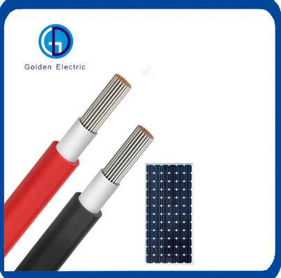 TUV Onayı Güneş Paneli İçin 4mm2 PV Kablo Düşük Voltajlı Tınarlı Bakır