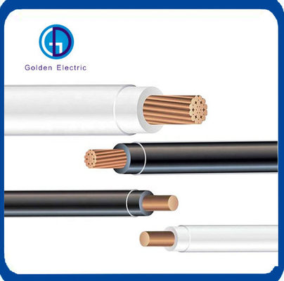 Siyah PVC yalıtım bakır PV tel su geçirmez 5.5mm Nylon ceketle