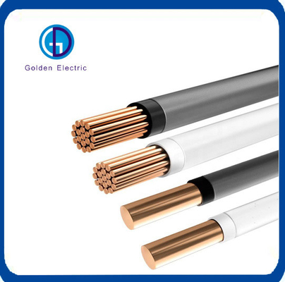 Siyah PVC yalıtım bakır PV tel su geçirmez 5.5mm Nylon ceketle