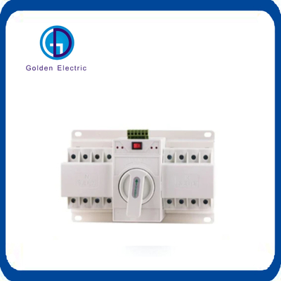 قطع کننده مدار الکتریکی سوئیچ انتقال اتوماتیک 2p / 3p / 4p قطب 3p / 4p ولتاژ نامی Ue 220V