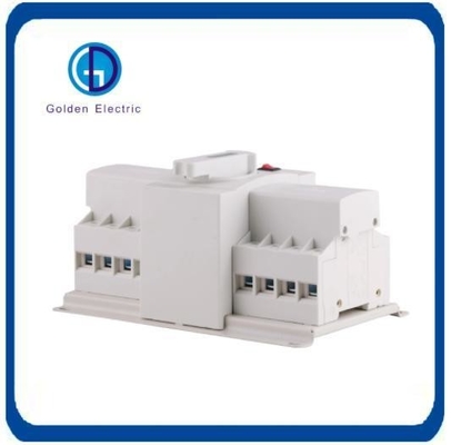 Elektrikli çift güç 4 kutuplu transfer anahtarı 10A Güvenlik koruması ile kolay işleme