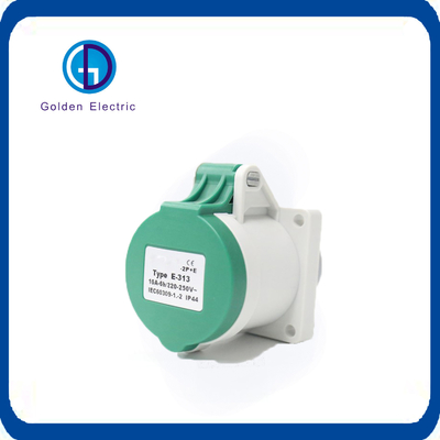 유니버설 IP44 IP67 방수 16AMP 3pin 다중 전원 소재 산업용