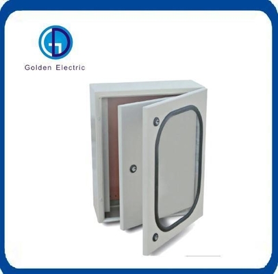 IP66 Su geçirmez güç dağıtım kutusu Plexiglass Kapısı ile ISO9001 2000 Sertifikasyonu