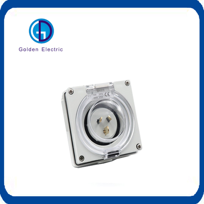 سعر جيد 250 فولت IP66 Gd-56ai سلسلة خارجية الصناعية عازلة للماء وصلة مربع عازلة للغبار 3 دبوس وصلة الانترنت