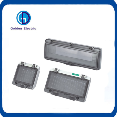 Bom preço Caixa elétrica de cobertura de janela de proteção transparente ABS IP67 para interruptor de circuito interno on-line