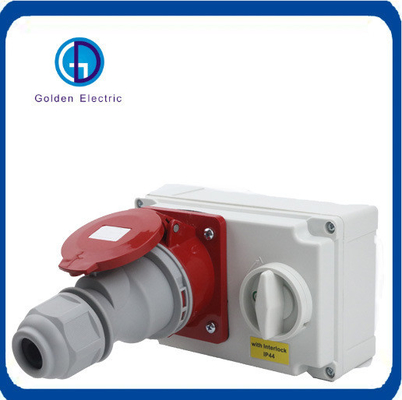 110-240V سوکت و سوئیچ صنعتی مکانیکی با گزینه سفارشی