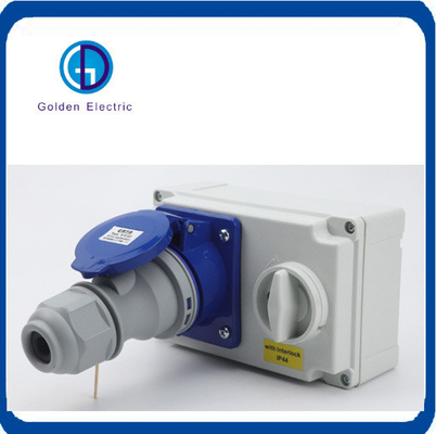 110-240V سوکت و سوئیچ صنعتی مکانیکی با گزینه سفارشی