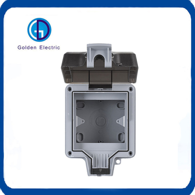 IP66 ABS vật liệu PC Cover đơn 10A Light Switch Socket Box cho chức năng chống nước