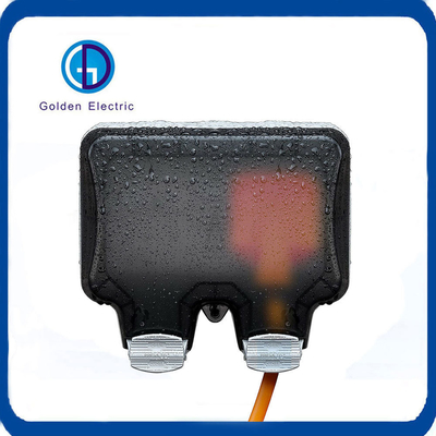 IP66 ABS vật liệu PC Cover đơn 10A Light Switch Socket Box cho chức năng chống nước