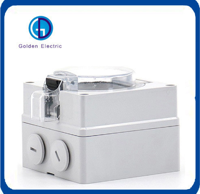Vương quốc Anh IP66 1gang Socket 13A Waterproof Socket Max. Voltage 110V-250V IP Đánh giá IP55
