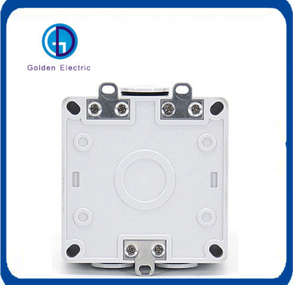بازدارنده شعله PC مواد پوسته پلاستیکی ضد آب سوکت الکتریکی و سوئیچ دیوار